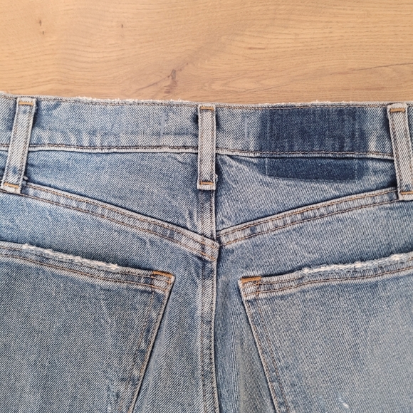 Abercrombie & Fitch Curve Love Ultra High Rise 90s Straight Jean Size 25 0 - Picture 6 of 8